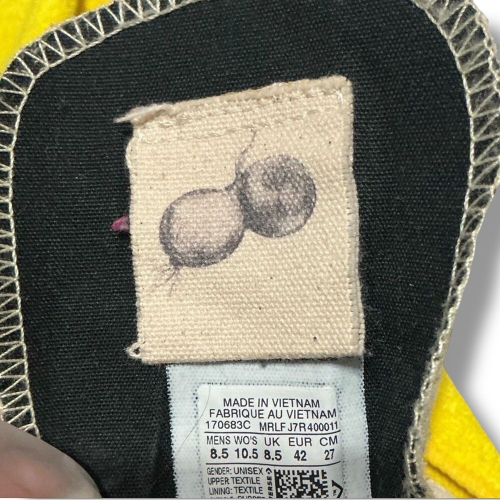 Converse Patchwork High-Top Sneakers - Brown And … - image 4